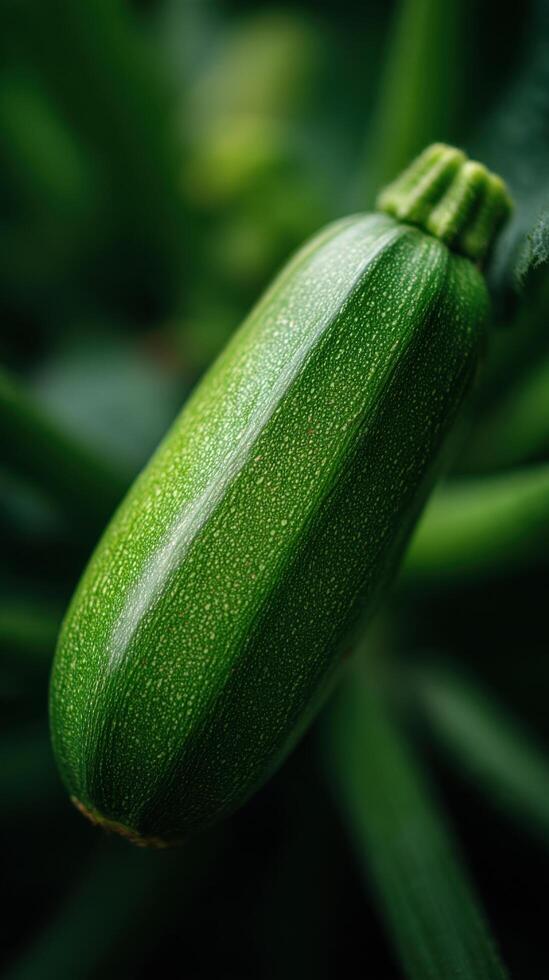 The Gardens Summer Green A Vibrant Zucchini photo
