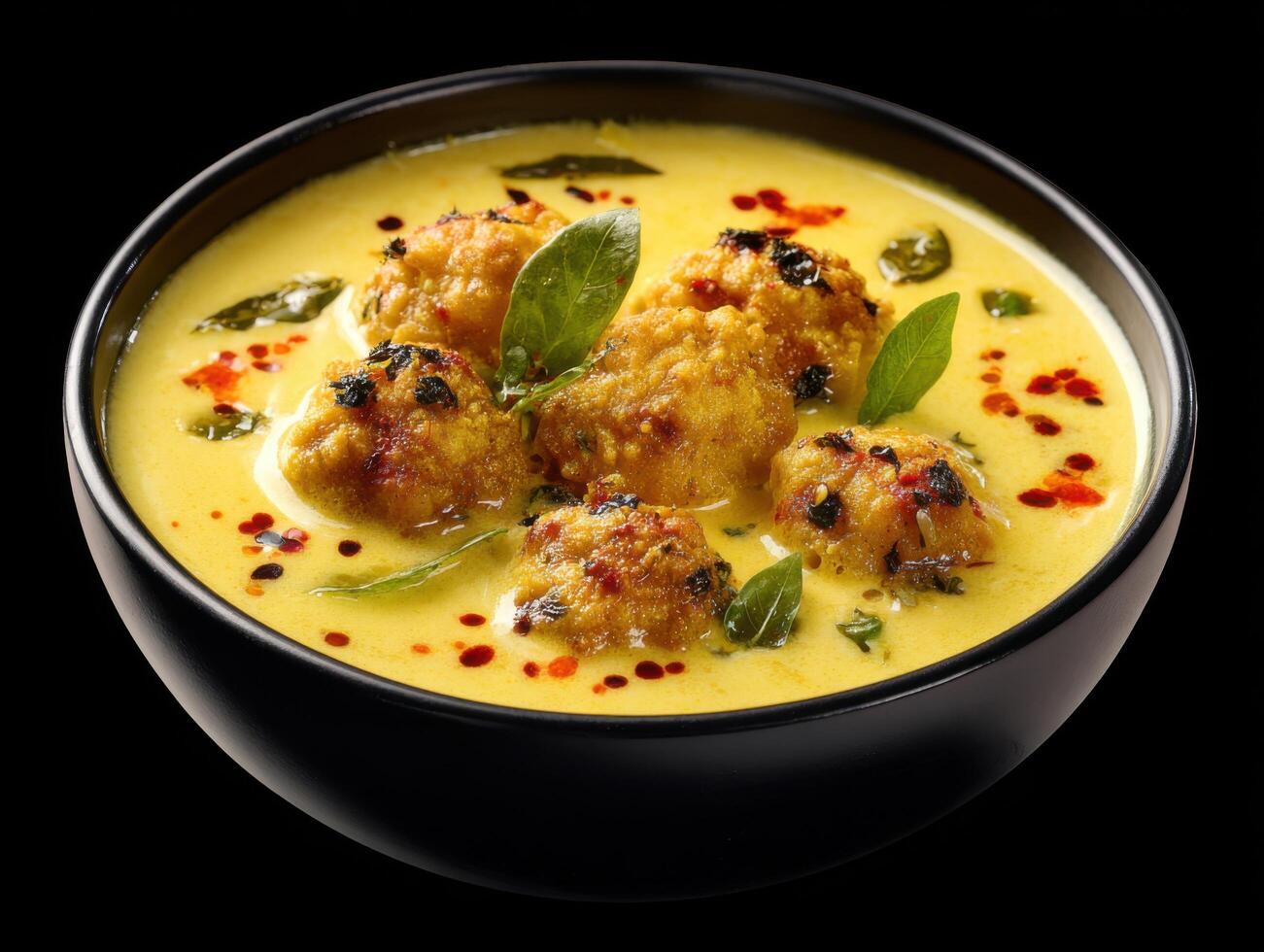 Authentic Kadhi Pakora In Tangy Yogurt Gravy photo