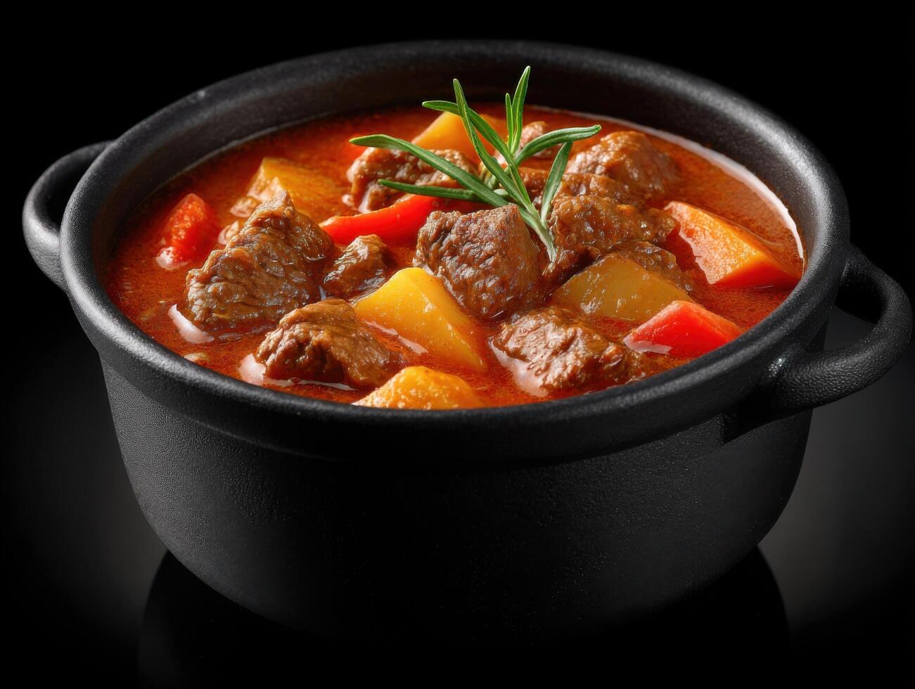 A Rich And Hearty Hungarian Goulash Soup photo