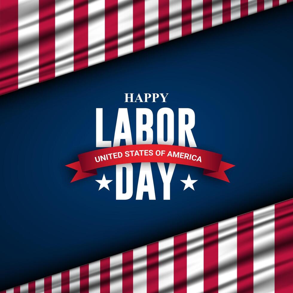 Labor Day celebration graphic vector