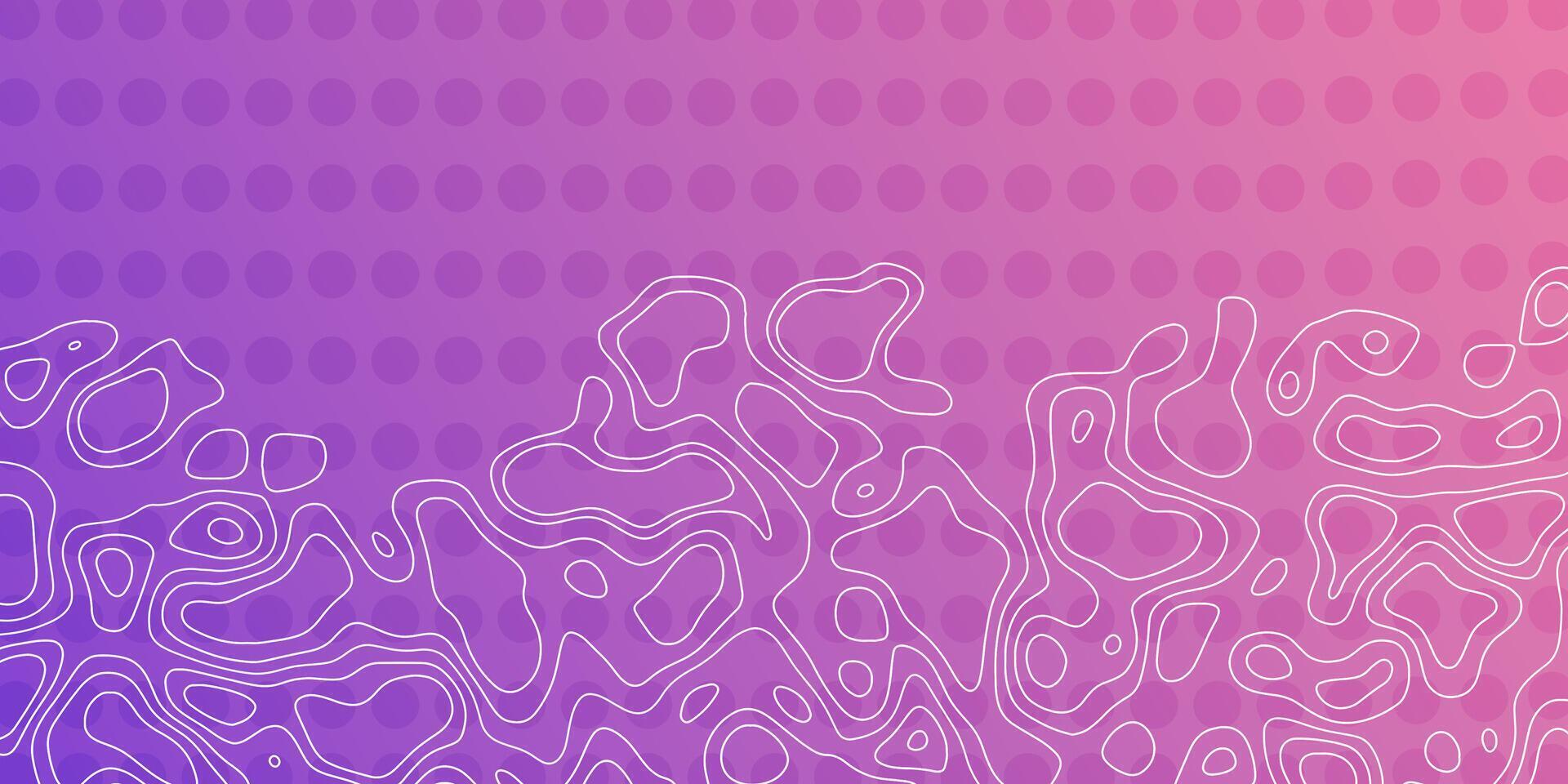 Abstract design with organic shapes and soft gradients in purple and pink tones vector