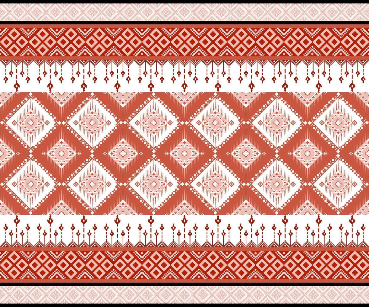 Red geometric pattern design image vector