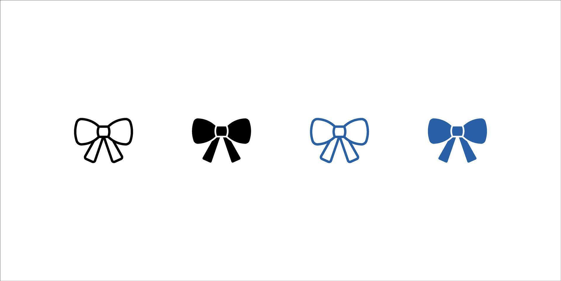Colorful Ribbon Art, Illustration Design, icon set vector