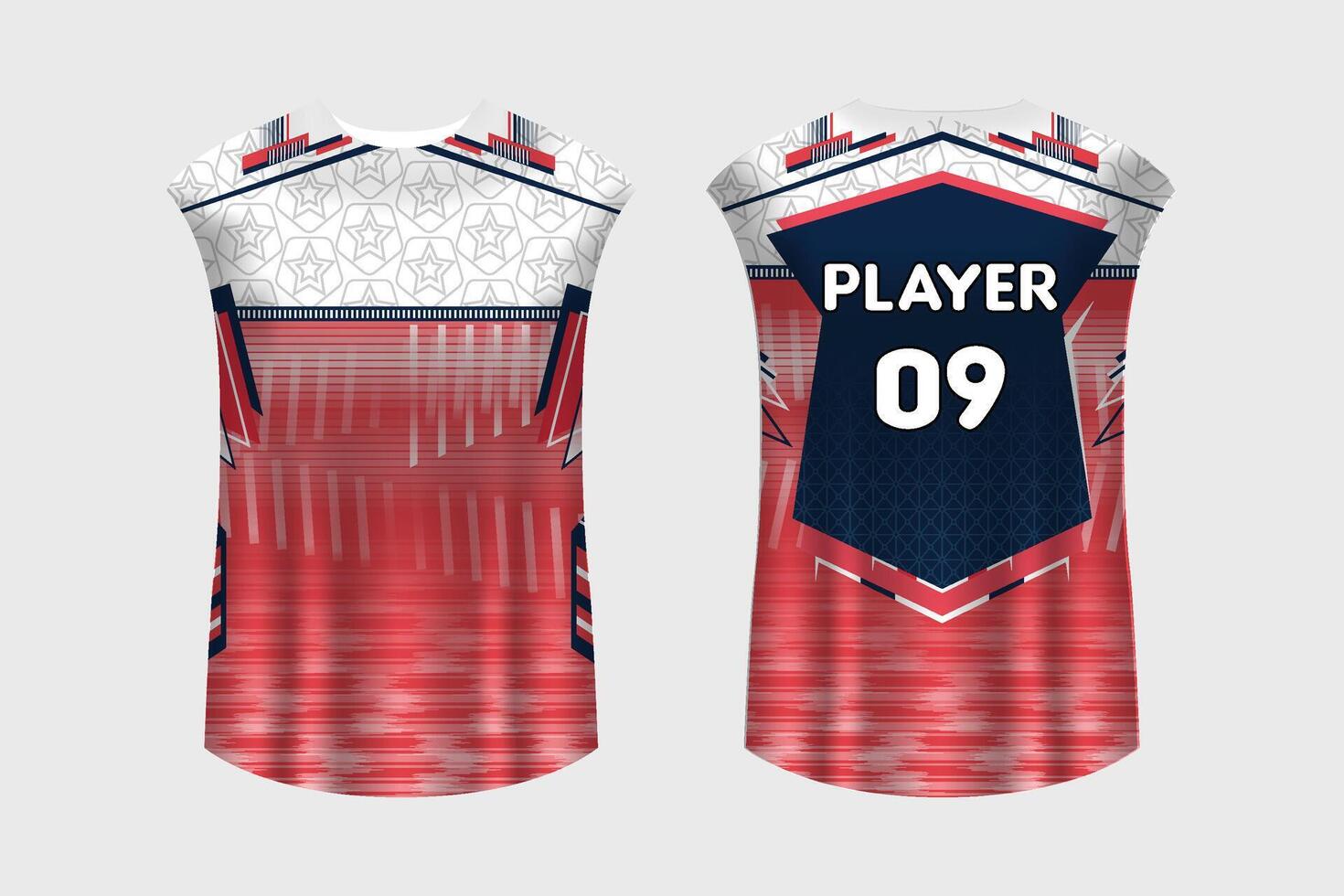 Colorful Sports Jersey Design vector