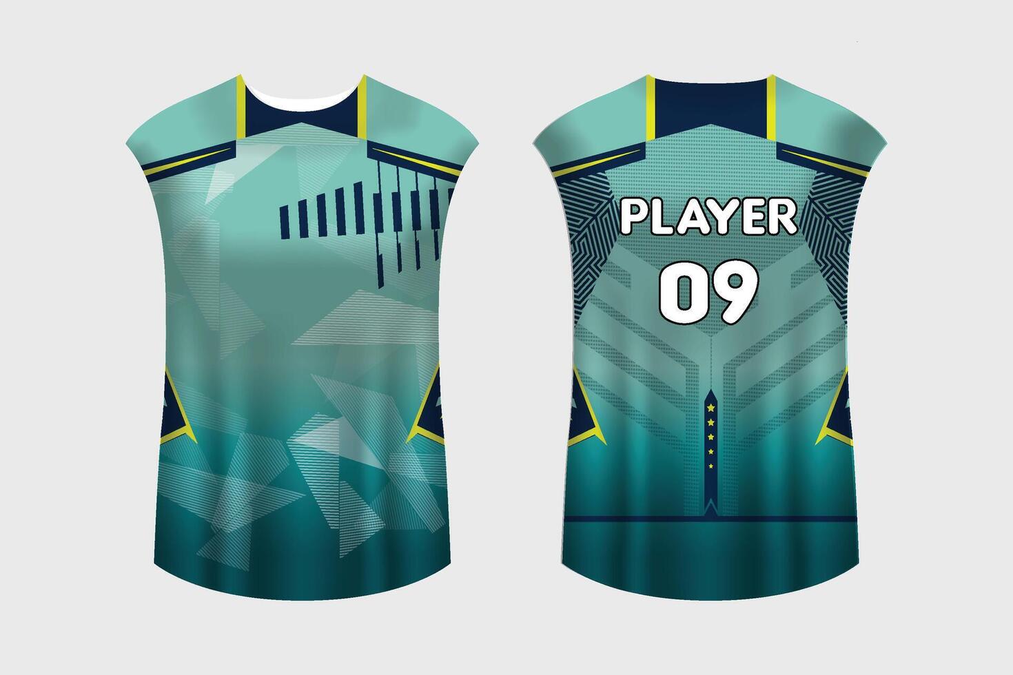 Professional Sports Jersey Design vector