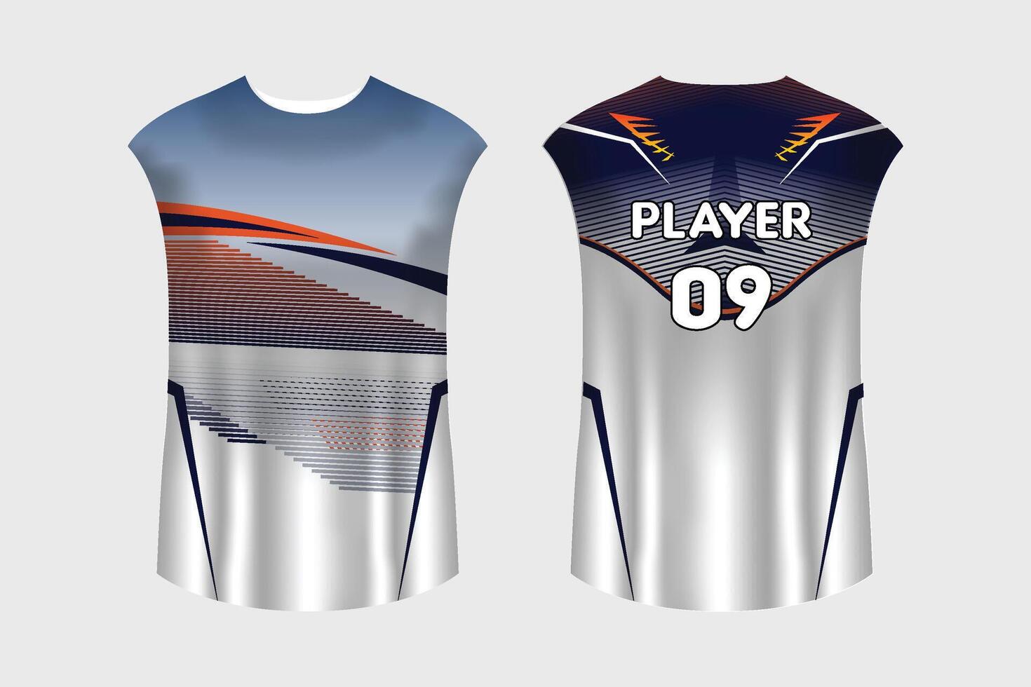 Team Jersey Design Sports vector
