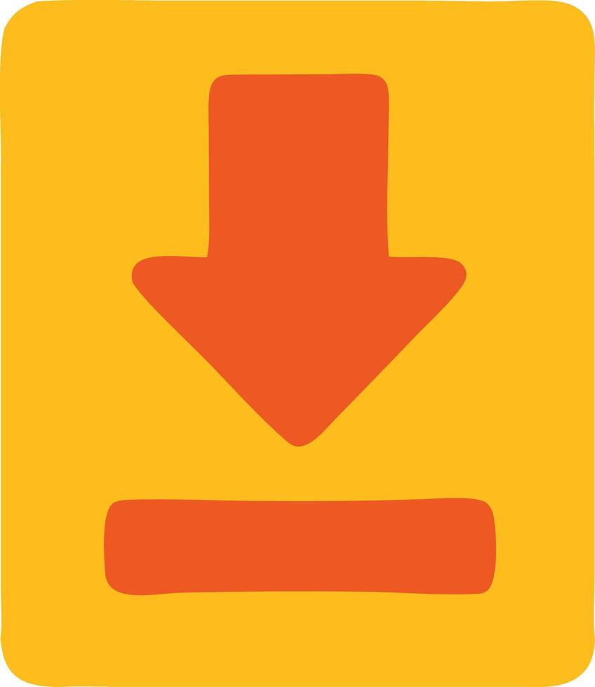 down price icon vector