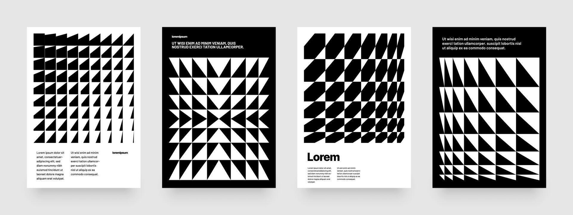 Corporate layout for events, companies or any business related. Design with geometric shape for flyer, poster, cover, brochure, banner or any layout. Bauhaus geometric background. vector