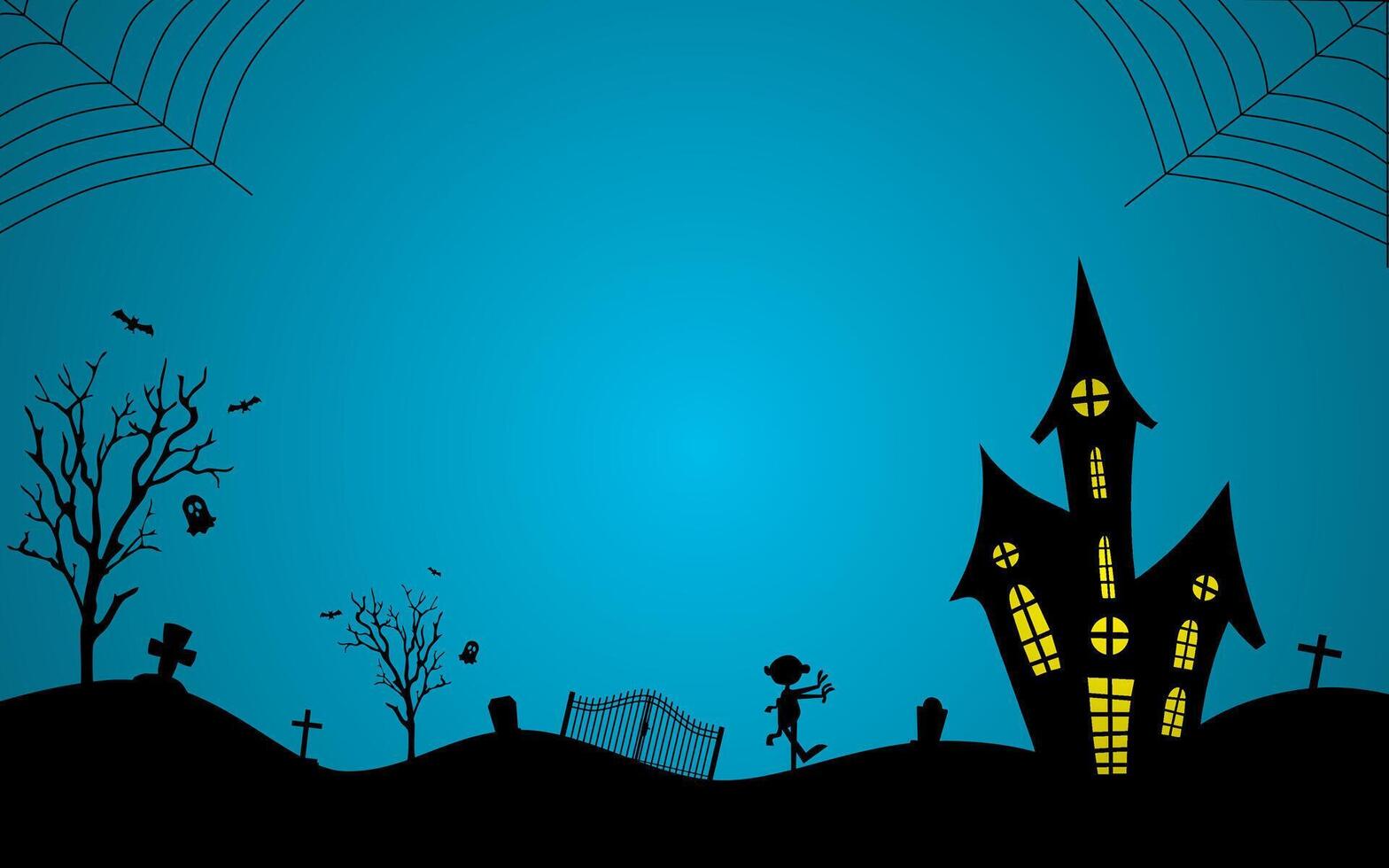 Halloween background for banners and posters. vector