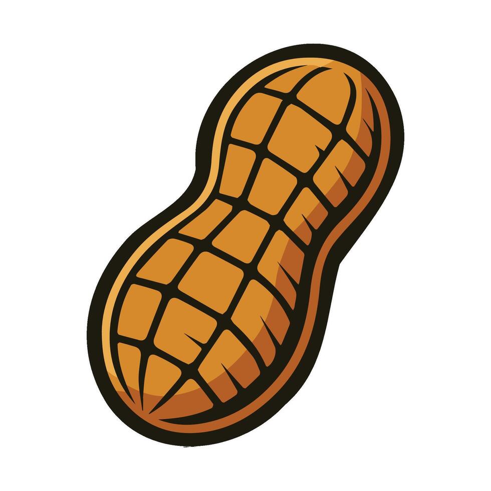 Power of the peanut illustration vector