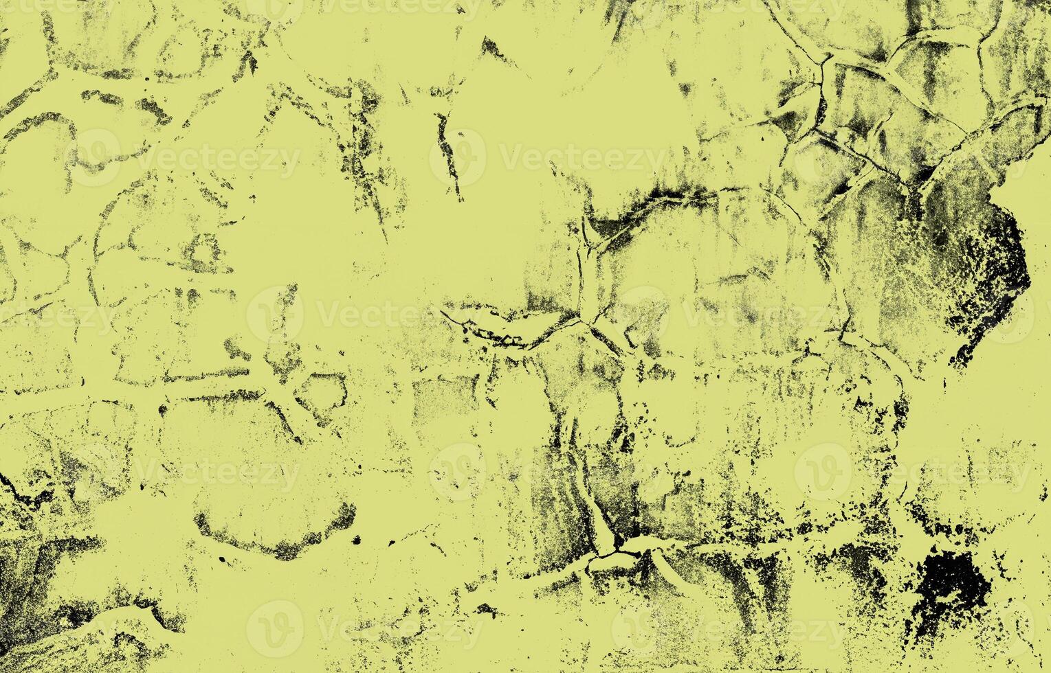 Grunge Cracked Wall Texture in Yellow and Black photo