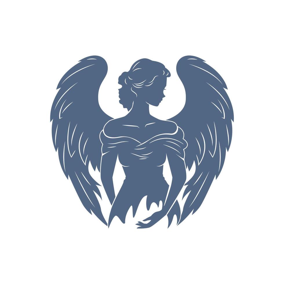 Goddess Looking over her shoulder in Calm Aura,6 vector