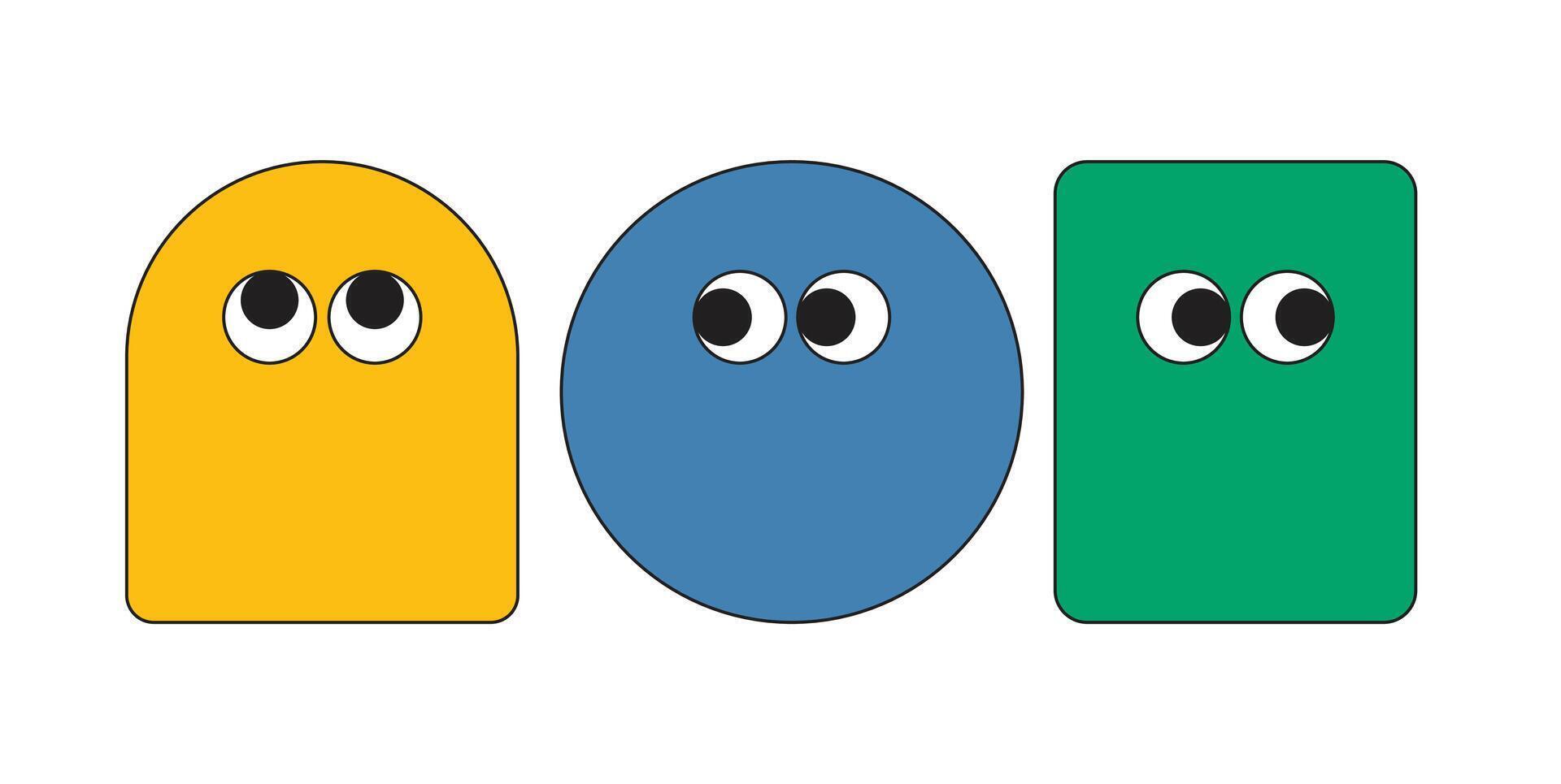 Illustration alien or character cute unique vector