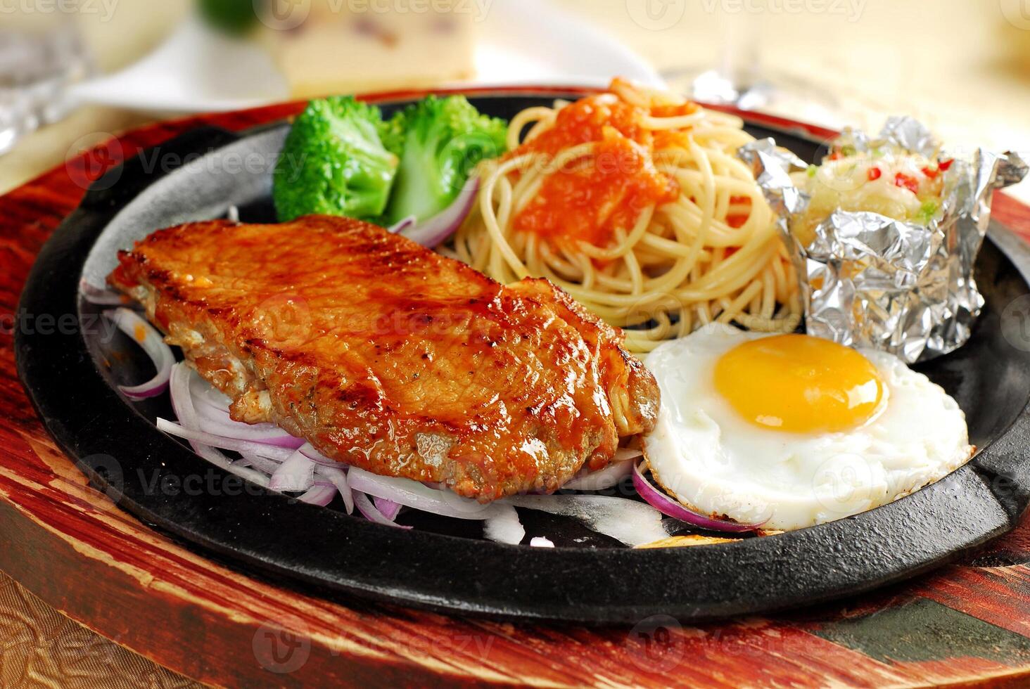 Realistic AI style diet food image photo