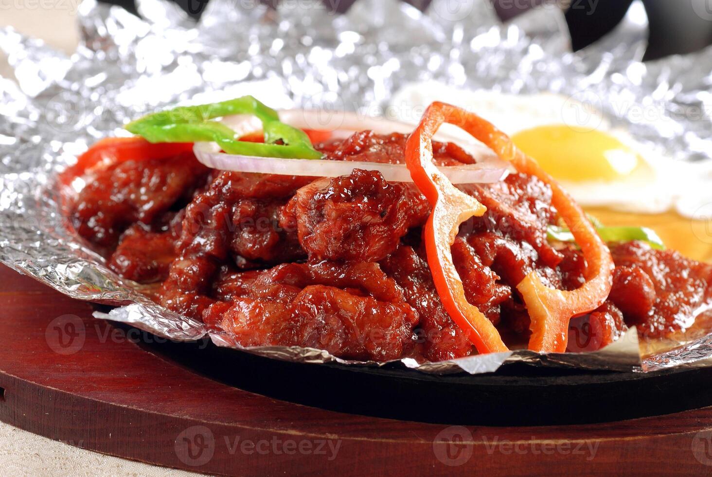 Food photography of diet plan dishes photo
