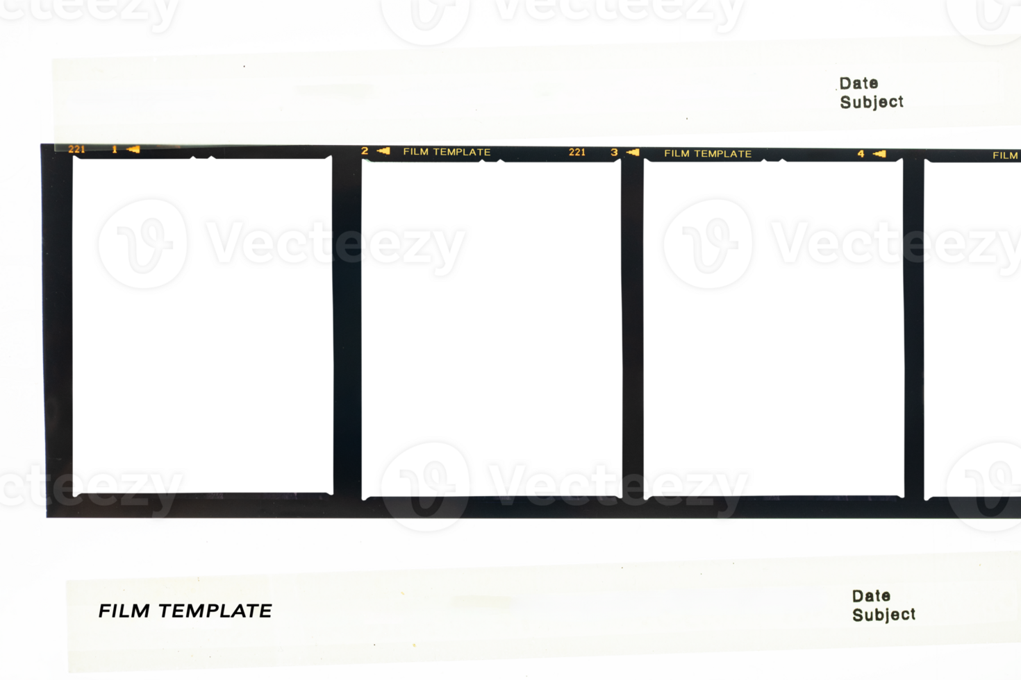 Medium format color film frame.With white space.120 Film Image space. space. png