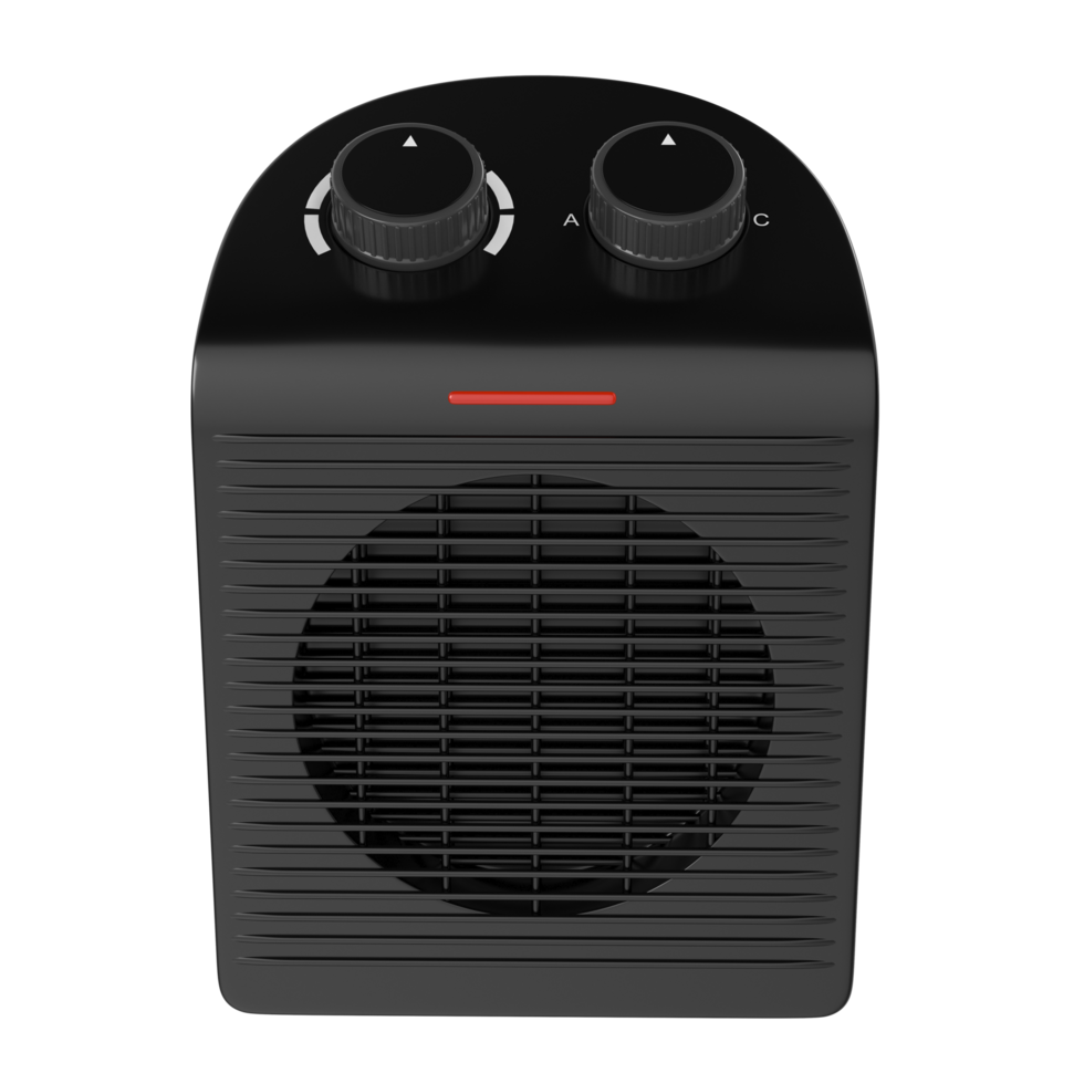 Electric Heater isolated on transparent background png