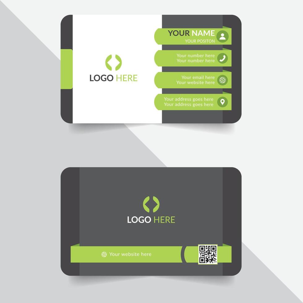 Modern and Creative Business Card vector