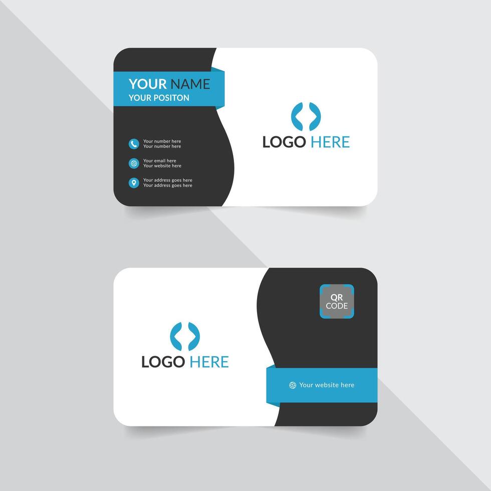 Creative Business Card Design Template vector