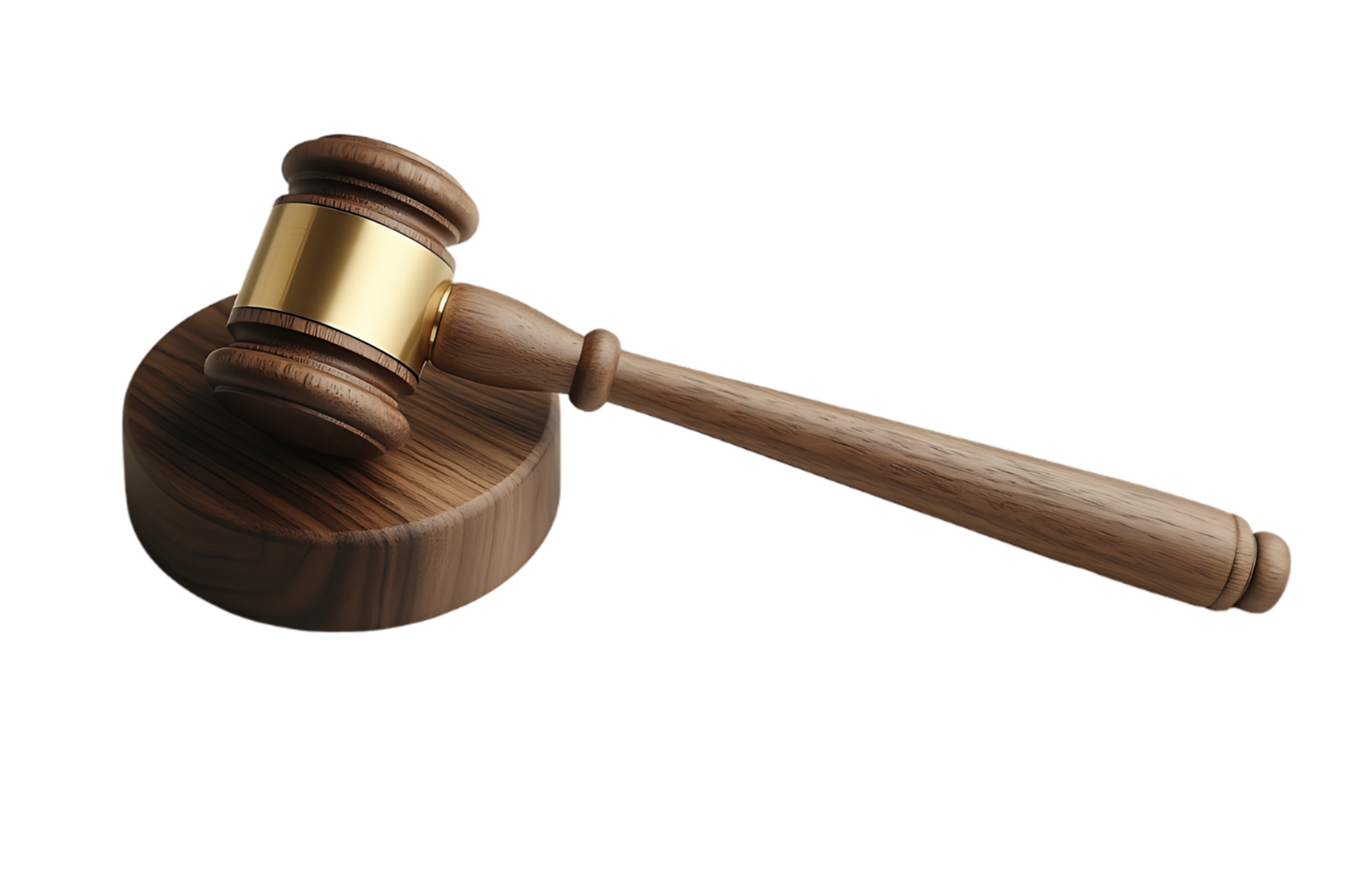 Wooden gavel on a sound block legal justice law courtroom symbol png