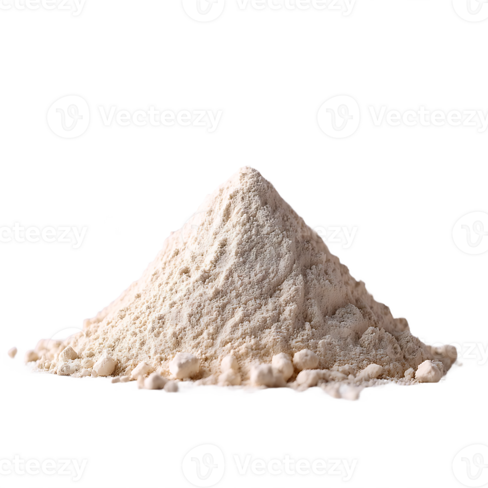A pile of light beige powder png