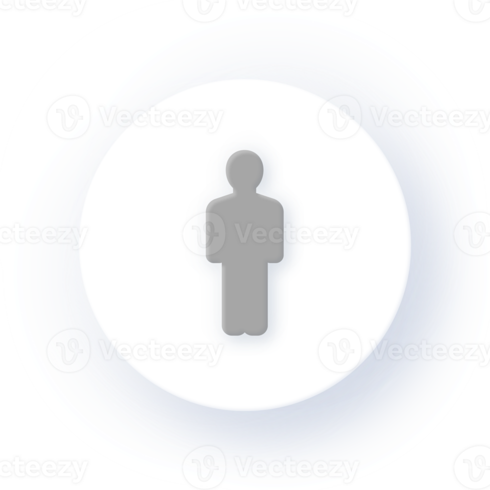 Neumorphism Icon Profile Icon Soft Drop Shadow on Dark Background Neumorphic UI UX Design User Interface Neumorphism Shadow png