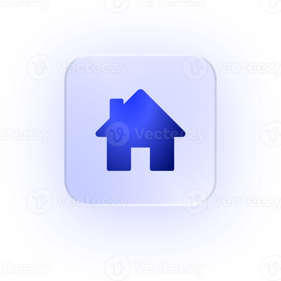 Glassmorphism Icon Home House Icon House Icon Soft Shadow Glassmorphic Real Estate Icon Property Icon Building Icon Residence Icon Home Symbol Housing Icon Shelter Icon png
