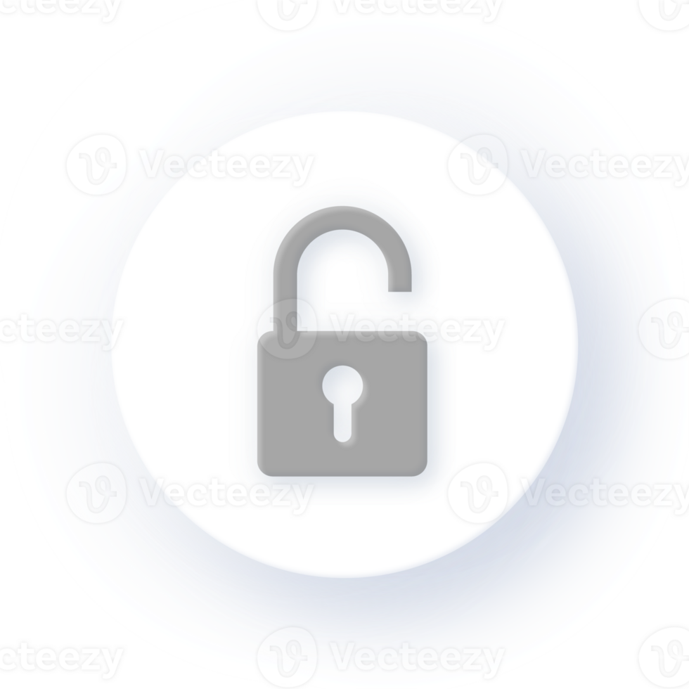 Neumorphism Icon Security Icon Soft Drop Shadow on Dark Background Neumorphic UI UX Design User Interface Neumorphism Shadow png