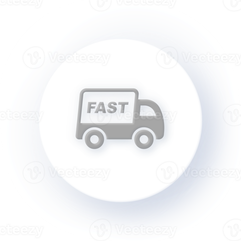 Neumorphism Icon Fast Express Icon Soft Drop Shadow on Dark Background Neumorphic UI UX Design User Interface Neumorphism Shadow png