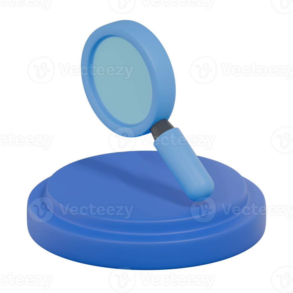 3D Render Isometric Analysis Icon png