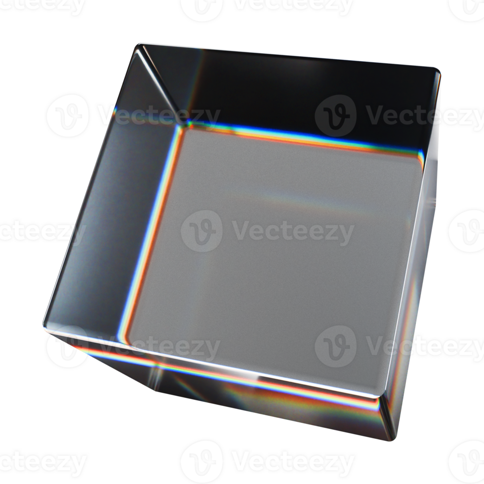 glass object that refracts color png