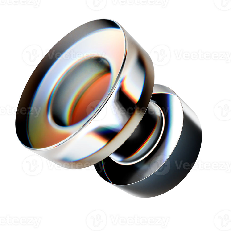 abstract glass shapes like children's toys png