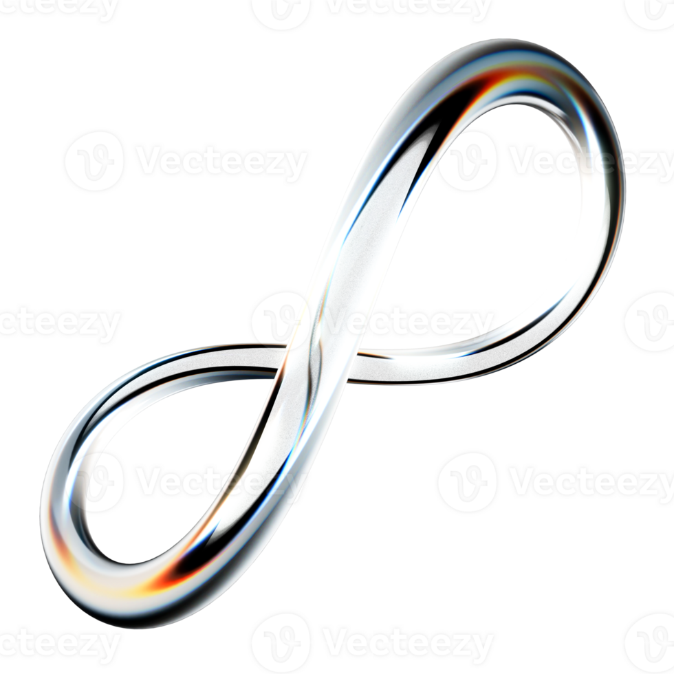 transparent wavy glass abstract object png
