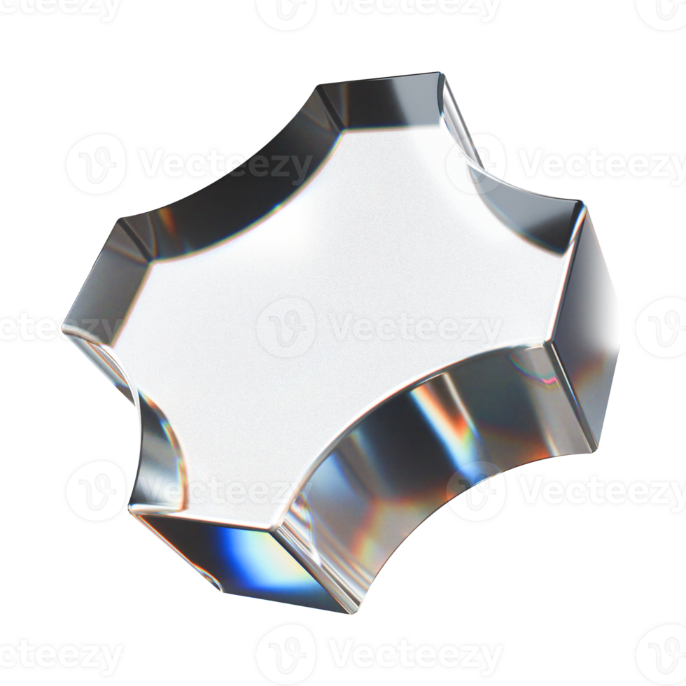 abstract glass shape png