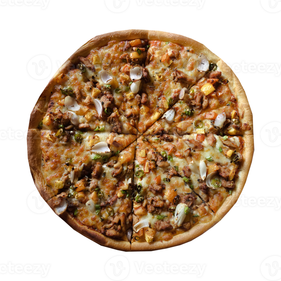 pizza isolated on transparent background png