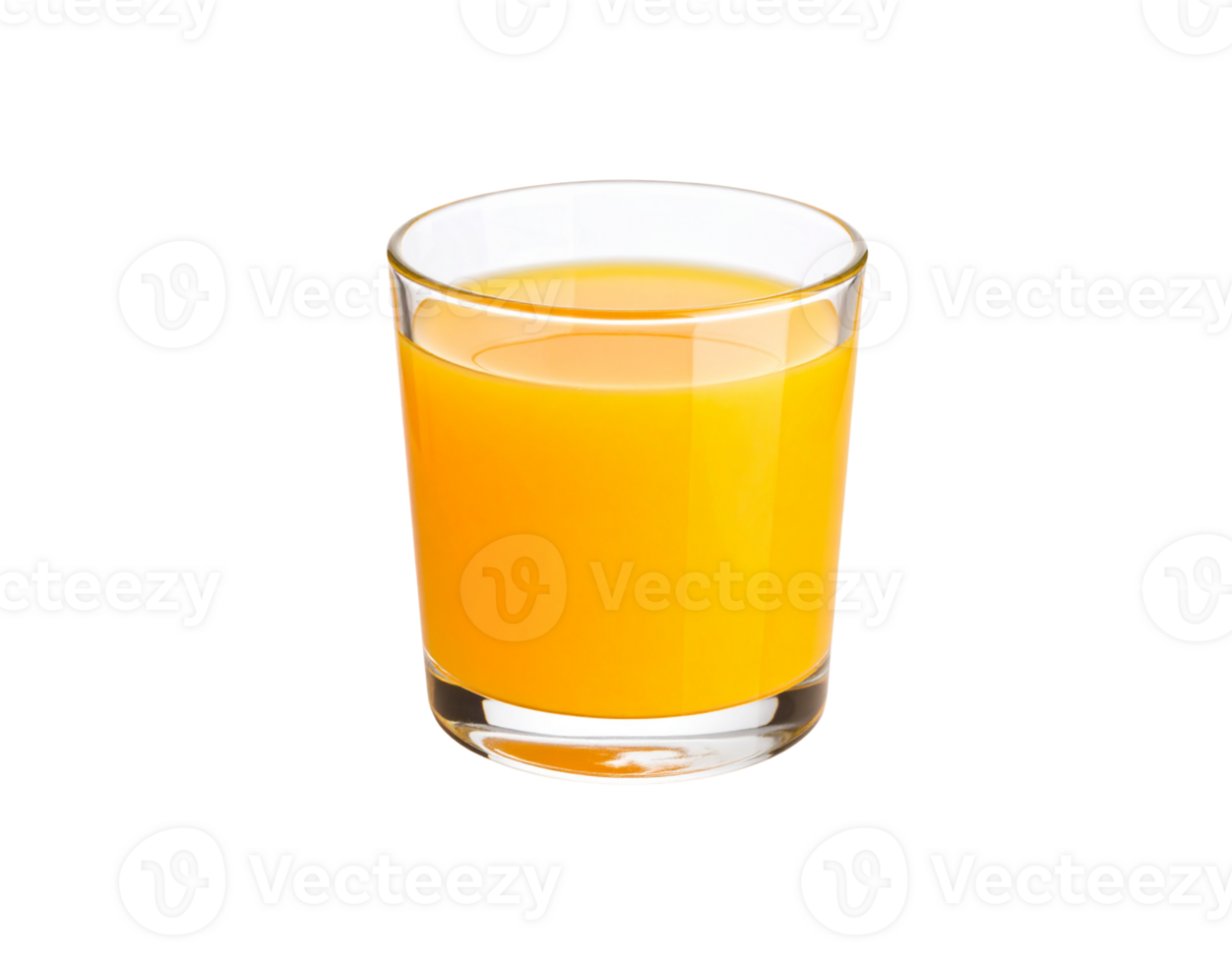 Refreshing Glass of Vibrant Orange Juice Healthy Beverage Vitamin Rich Drink. png