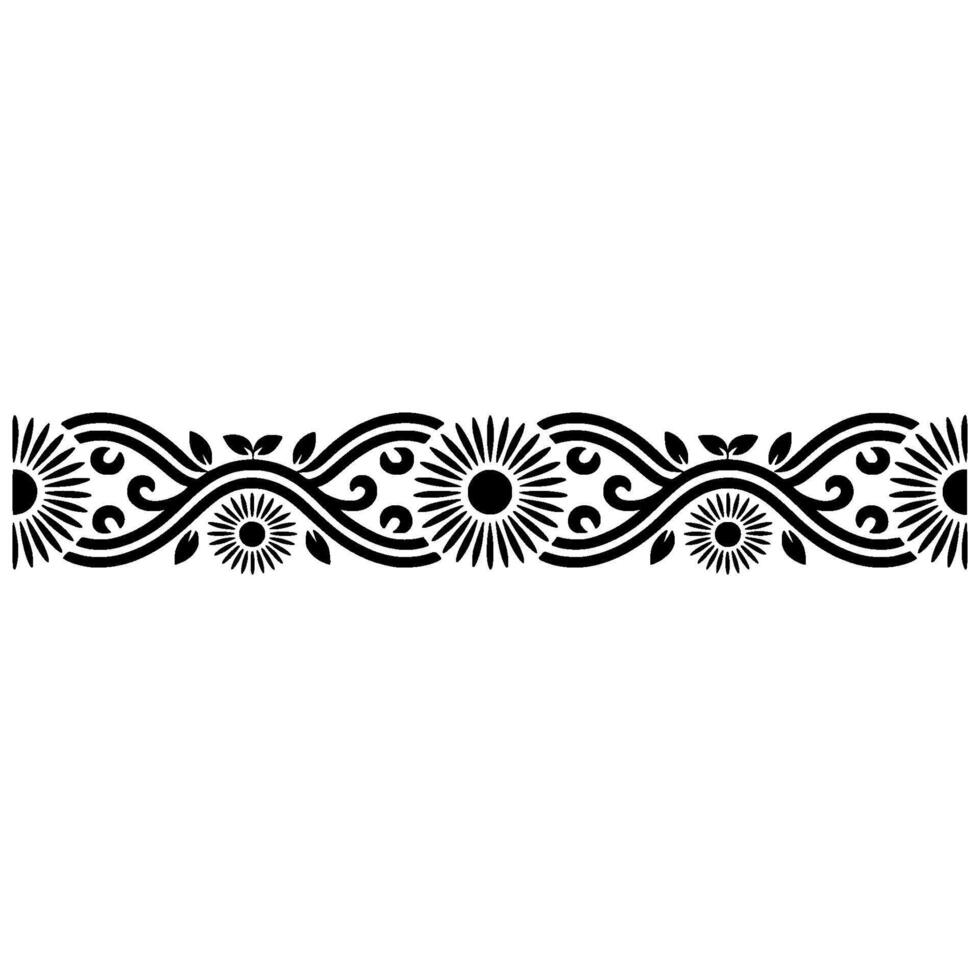 Elegant Vintage Border, Decorative Element - Ornament vector