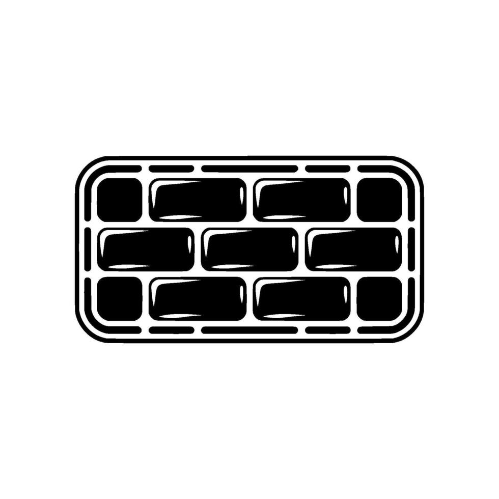 Modular Food Container, Minimalist vector