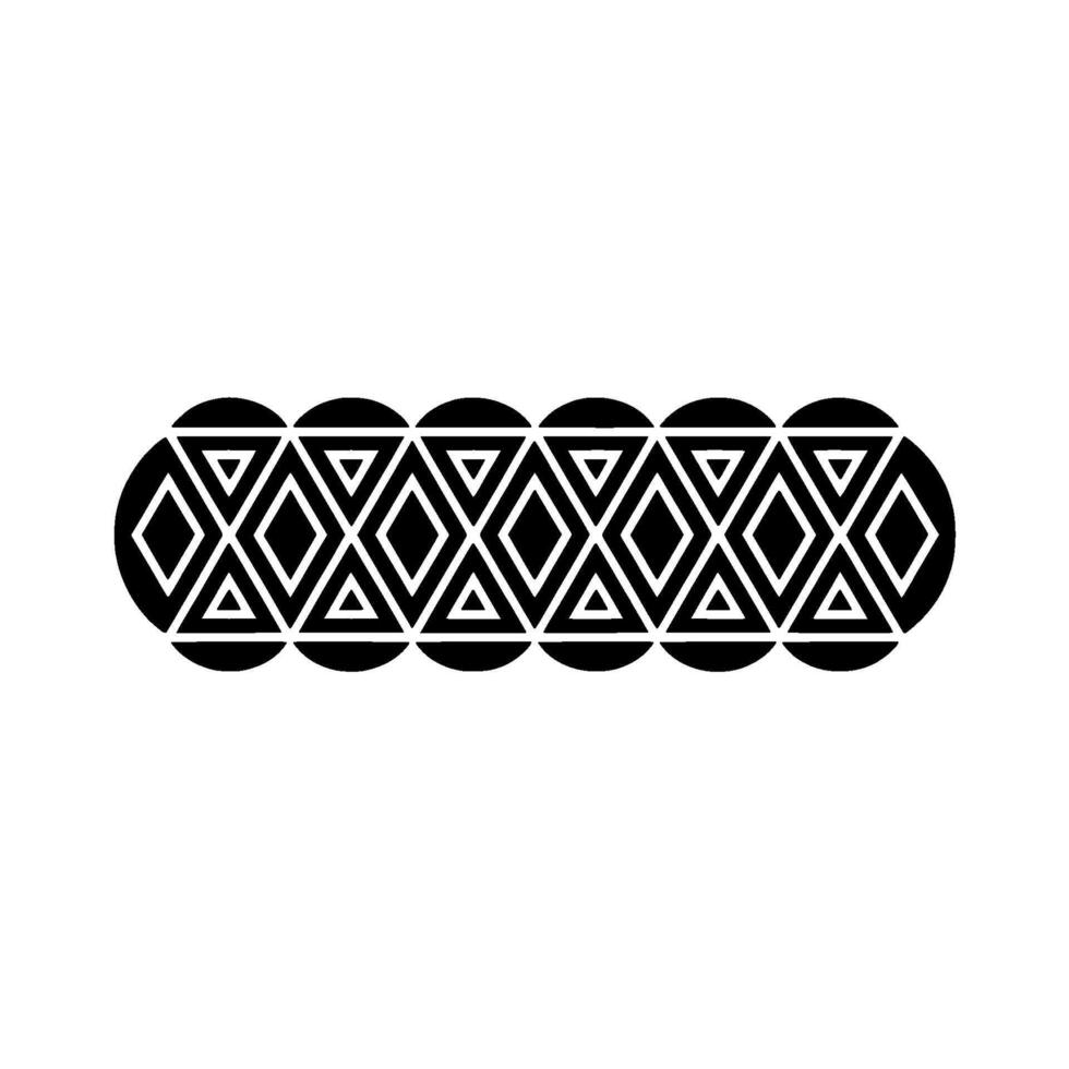 Geometric Deco Pattern, Minimalist, Stylized Ornament vector