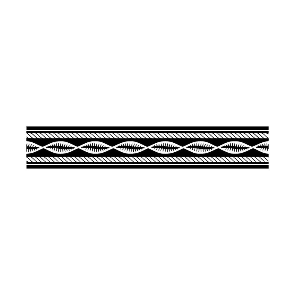 Textured Rope Border, Minimalist vector
