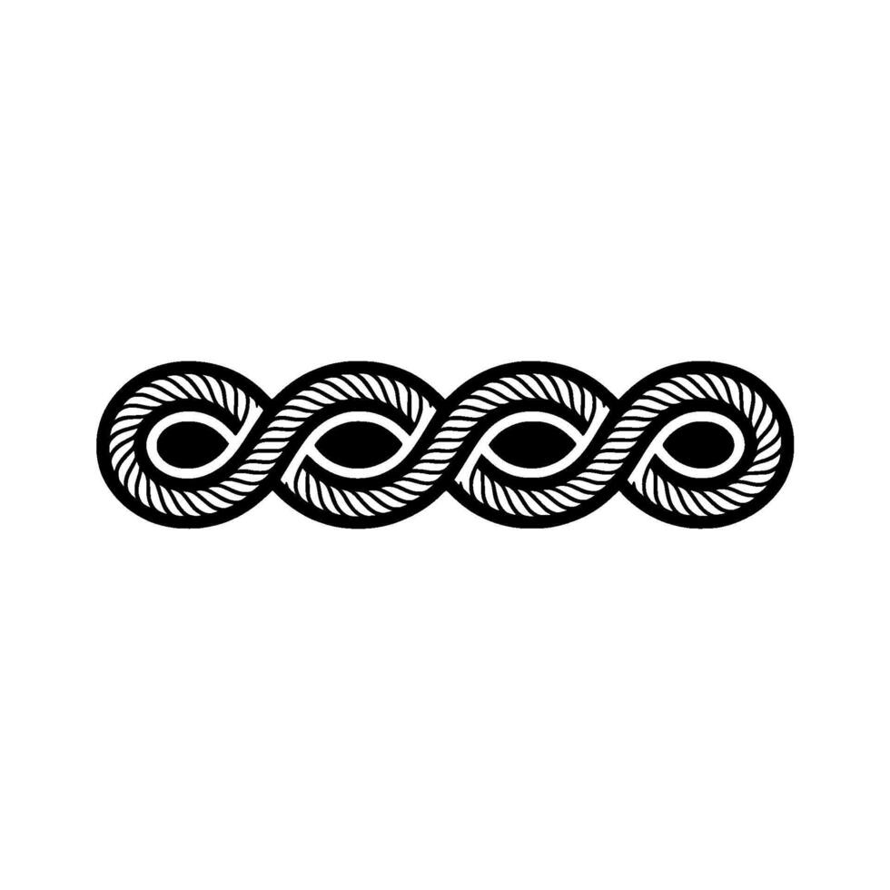 Circular Rhythm Minimalist Line Art Series vector