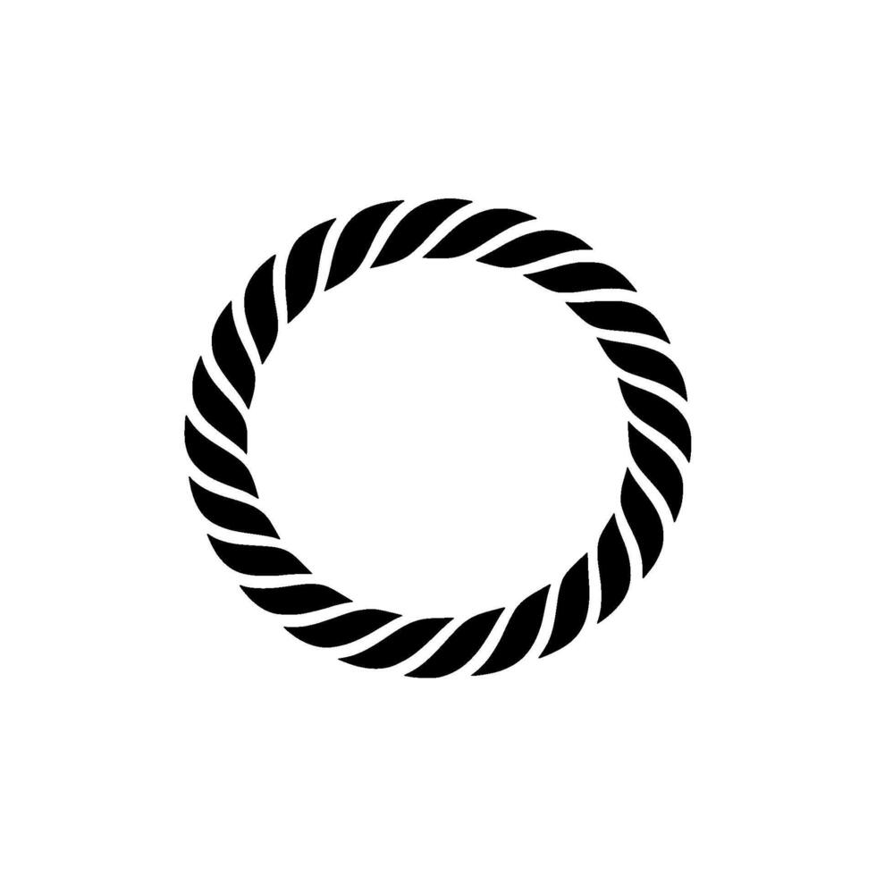Spiraling Vortex, Minimalist Circle vector