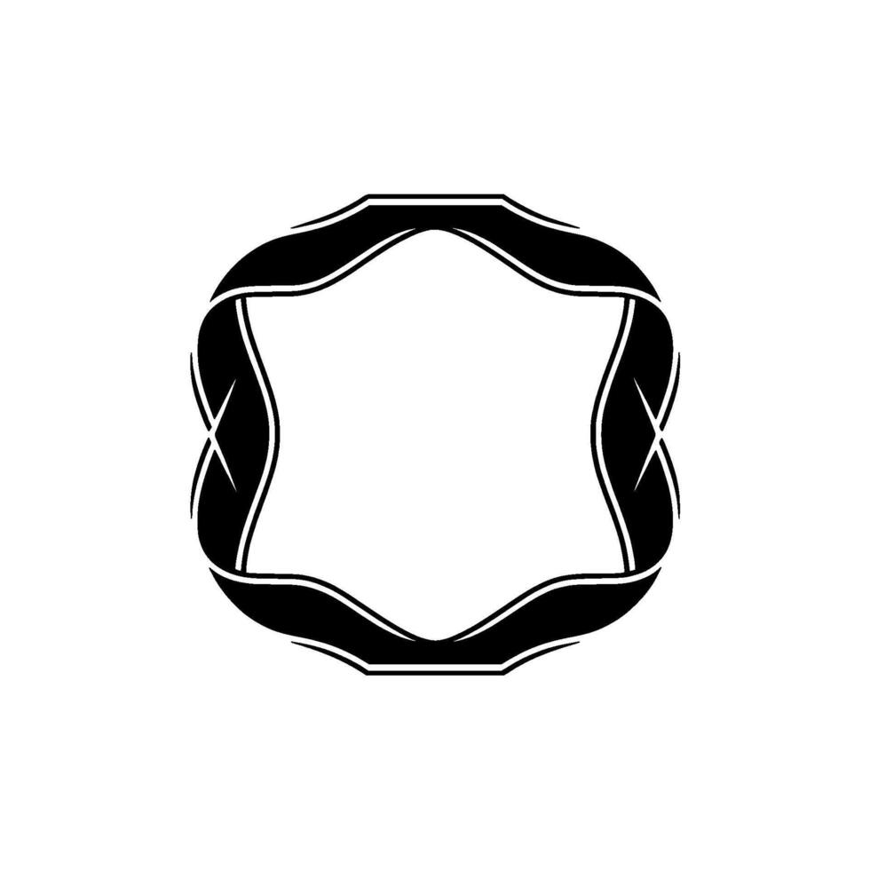 Geometric Wreath, Minimalist, Circular Frame, Pattern vector