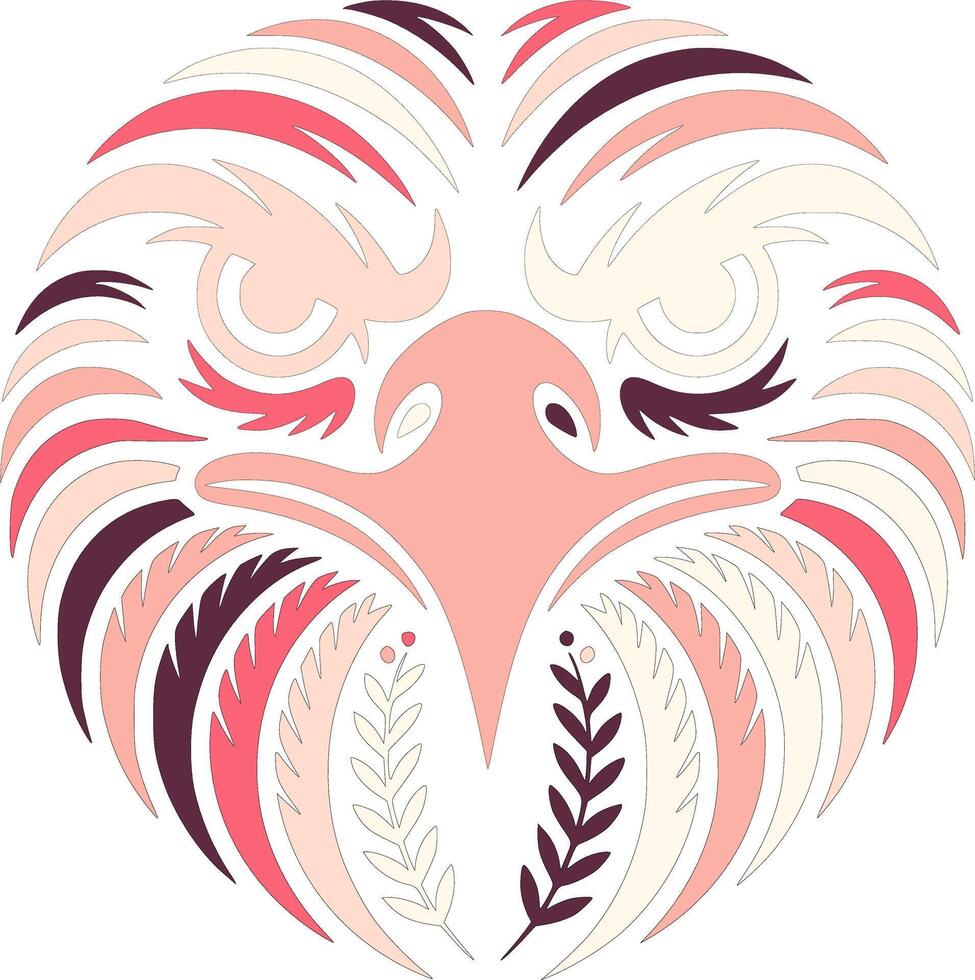 Stylized Eagle Head vector