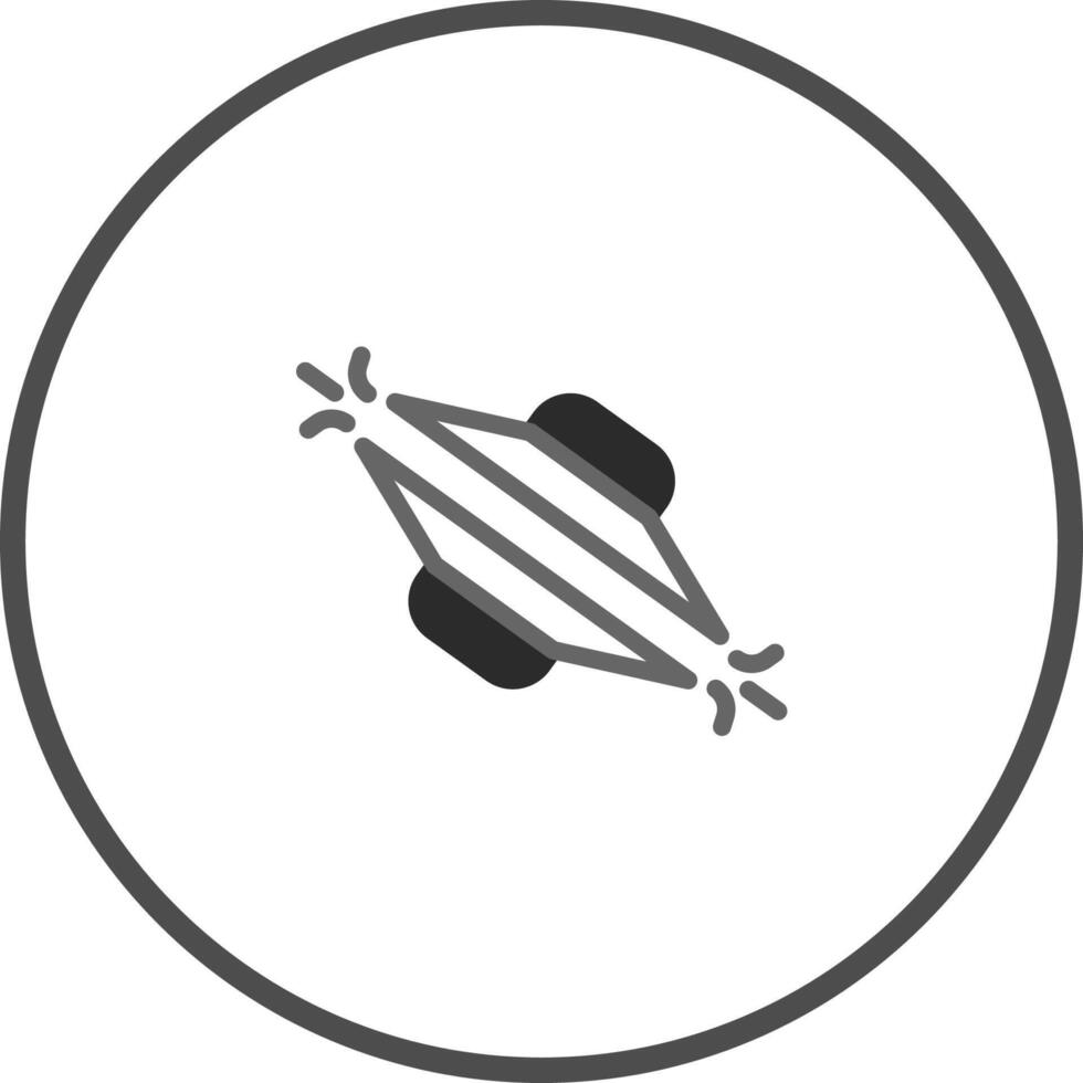 Abstract illustration of microscopic cellular division process during mitosis emphasizing biological replication science exploration and research vector