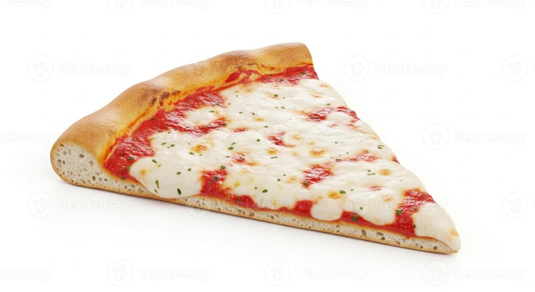 A vegan Pizza isolated on white photo