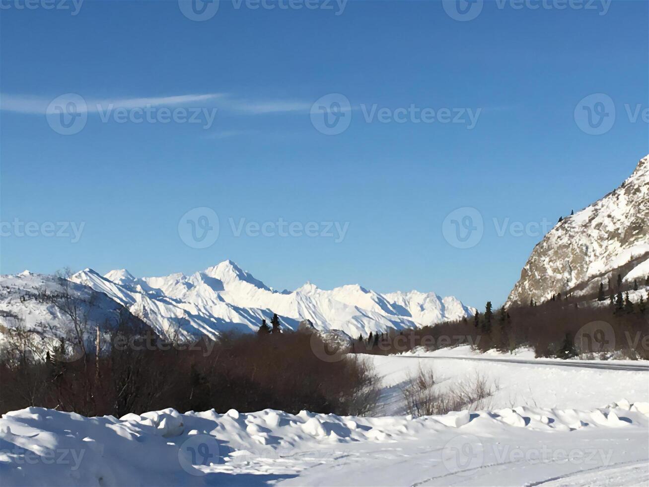 travel winter nature landscape photo