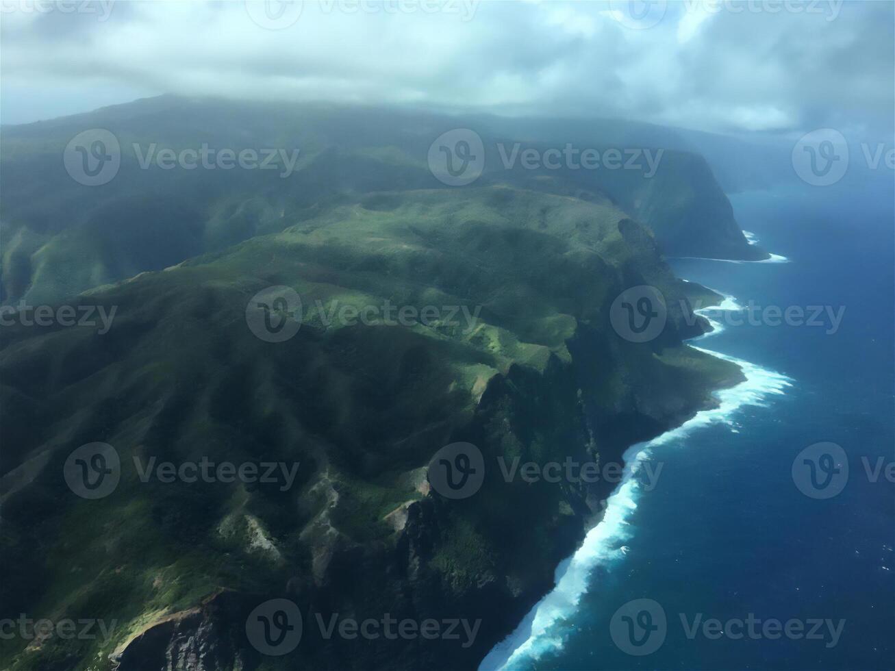 travel, nature landscape, tourism, active recreation, view from a height, sea, island photo