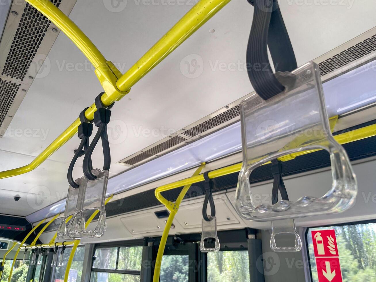 Unique Bus Handrails in Urban Transit photo