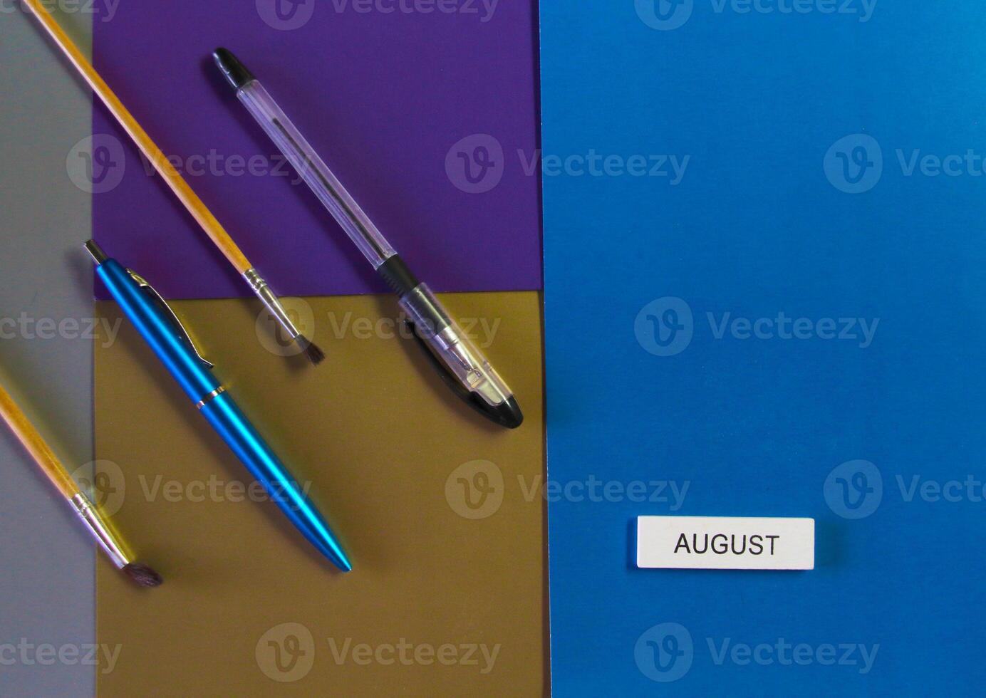 Concept of learning and education. August - return to school photo